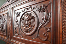 Load image into Gallery viewer, Carved French Walnut Bench c.1880