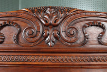 Load image into Gallery viewer, Carved French Walnut Bench c.1880