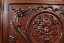 Load image into Gallery viewer, Carved French Walnut Bench c.1880