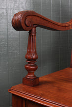 Load image into Gallery viewer, Carved French Walnut Bench c.1880