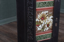 Load image into Gallery viewer, English Cast Iron and Tile Fire Surround c.1900