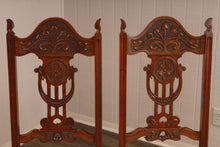 Load image into Gallery viewer, English Oak Chairs set of 4 c.1900