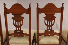 Load image into Gallery viewer, English Oak Chairs set of 4 c.1900