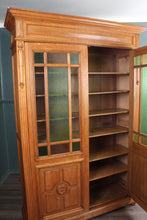 Load image into Gallery viewer, French Oak Bookcase c.1880