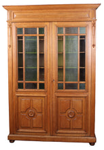 Load image into Gallery viewer, French Oak Bookcase c.1880