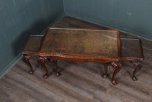 Load image into Gallery viewer, English Burl Walnut Nest of Tables c.1920