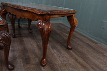 Load image into Gallery viewer, English Burl Walnut Nest of Tables c.1920