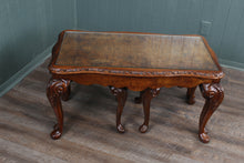 Load image into Gallery viewer, English Burl Walnut Nest of Tables c.1920