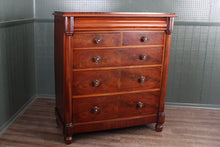 Load image into Gallery viewer, Stunning Mahogany Scottish Chest c.1880