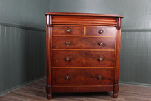 Load image into Gallery viewer, Stunning Mahogany Scottish Chest c.1880