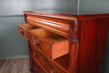 Load image into Gallery viewer, Stunning Mahogany Scottish Chest c.1880