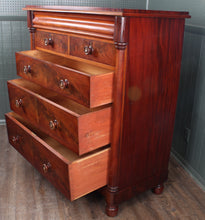 Load image into Gallery viewer, Stunning Mahogany Scottish Chest c.1880