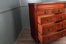 Load image into Gallery viewer, Stunning Mahogany Scottish Chest c.1880