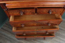 Load image into Gallery viewer, Stunning Mahogany Scottish Chest c.1880