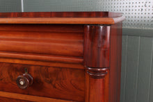Load image into Gallery viewer, Stunning Mahogany Scottish Chest c.1880