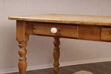 Load image into Gallery viewer, English Pine Farmhouse Table c.1920