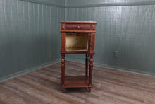 Load image into Gallery viewer, French Oak Marble Top Chevet c.1890