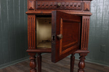 Load image into Gallery viewer, French Oak Marble Top Chevet c.1890