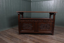 Load image into Gallery viewer, English Oak Monks Bench c.1900