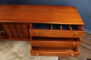 English MidCentury Teak Credenza by Younger c.1960