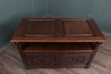 Load image into Gallery viewer, English Oak Monks Bench c.1900