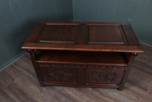 Load image into Gallery viewer, English Oak Monks Bench c.1900