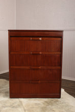 Load image into Gallery viewer, English MidCentury Highboy by Elliots of Newbury c.1969