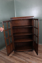 Load image into Gallery viewer, English Oak Bookcase c.1920