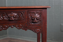 Load image into Gallery viewer, English Carved Oak Table c.1890