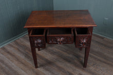 Load image into Gallery viewer, English Carved Oak Table c.1890