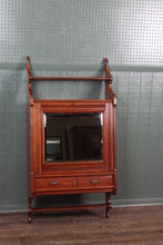 Load image into Gallery viewer, English Mahogany Wall Hanging Cabinet c.1900