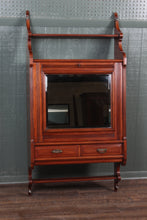 Load image into Gallery viewer, English Mahogany Wall Hanging Cabinet c.1900