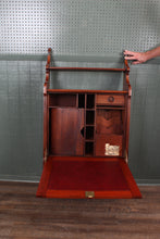 Load image into Gallery viewer, English Mahogany Wall Hanging Cabinet c.1900