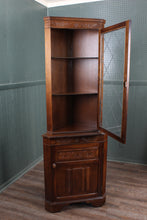 Load image into Gallery viewer, English Oak Corner Cabinet c.1920