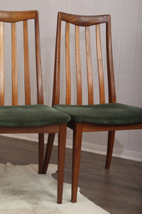 English Midcentury Chairs by GPlan set of 4