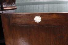 Load image into Gallery viewer, English Carved Oak Cabinet c.1920