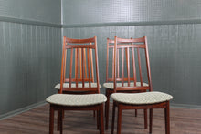 Load image into Gallery viewer, Set of 4 Danish Afromosia Chairs c1960