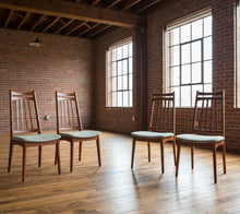 Load image into Gallery viewer, Set of 4 Danish Afromosia Chairs c1960