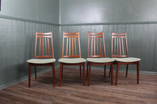 Load image into Gallery viewer, Set of 4 Danish Afromosia Chairs c1960