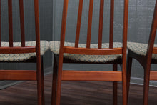 Load image into Gallery viewer, Set of 4 Danish Afromosia Chairs c1960