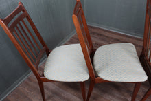 Load image into Gallery viewer, Set of 4 Danish Afromosia Chairs c1960