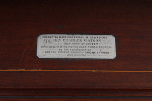 Fabulous Mahogany Marquetry Writing Desk c.1902