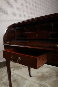 Fabulous Mahogany Marquetry Writing Desk c.1902