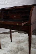 Load image into Gallery viewer, Fabulous Mahogany Marquetry Writing Desk c.1902