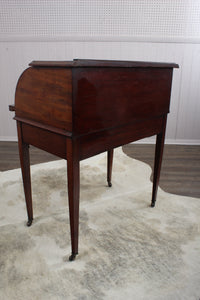 Fabulous Mahogany Marquetry Writing Desk c.1902