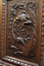 Load image into Gallery viewer, Outstanding English Oak Mirrored Sideboard c.1900