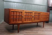 Load image into Gallery viewer, English Teak Midcentury Credenza by Younger c.1960