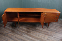 Load image into Gallery viewer, English Teak Midcentury Credenza by Younger c.1960