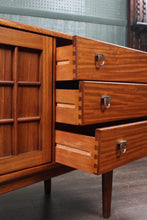Load image into Gallery viewer, English Teak Midcentury Credenza by Younger c.1960