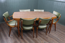 Load image into Gallery viewer, English Beech Stoe BenChair of Frome; Table and Chairs c.1960